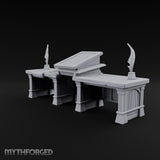 Objection Sustained, Furniture Assembled Wooden Courtroom Furniture E