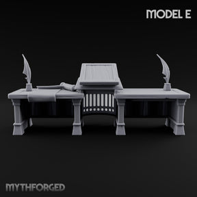 Objection Sustained, Furniture Assembled Wooden Courtroom Furniture E
