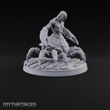 Lurking in the Mire Swamp Monster B Miniature for Dungeons and Dragons, Pathfinder or other TTRPGs