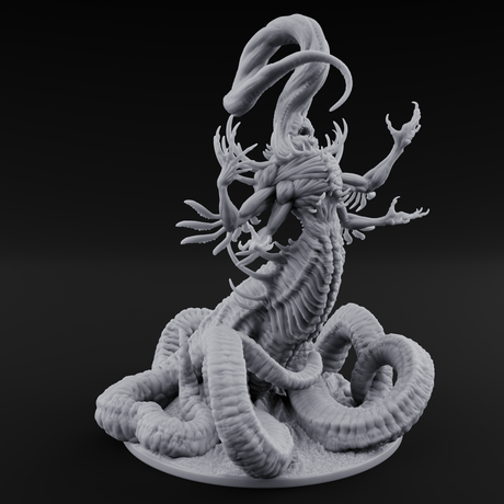 Tendrils Unfurling Crawling Chaos Nyarlathotep Miniature for Dungeons and Dragons, Pathfinder or other TTRPGs