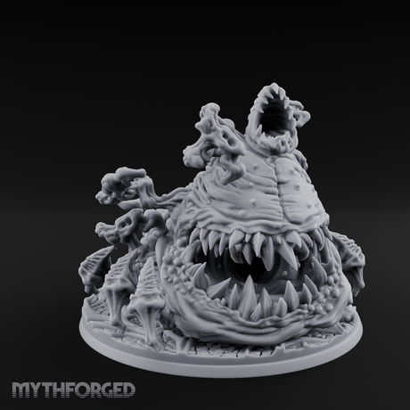 Mouths Gnashing Wide Great Old One Monstrosity Miniature for Dungeons and Dragons, Pathfinder or other TTRPGs