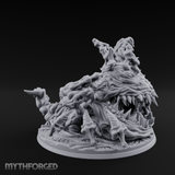 Mouths Gnashing Wide Great Old One Monstrosity Miniature for Dungeons and Dragons, Pathfinder or other TTRPGs