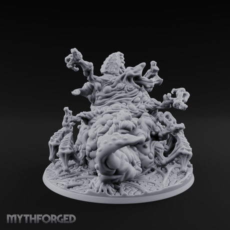Mouths Gnashing Wide Great Old One Monstrosity Miniature for Dungeons and Dragons, Pathfinder or other TTRPGs