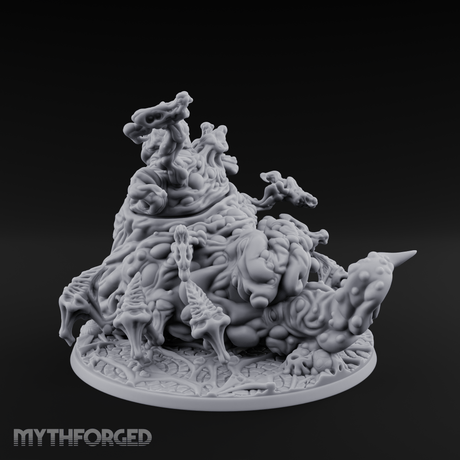 Mouths Gnashing Wide Great Old One Monstrosity Miniature for Dungeons and Dragons, Pathfinder or other TTRPGs