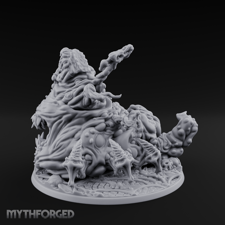 Mouths Gnashing Wide Great Old One Monstrosity Miniature for Dungeons and Dragons, Pathfinder or other TTRPGs