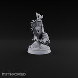 Holding the Line Vampire Guard Miniature for Dungeons and Dragons, Pathfinder or other TTRPGs