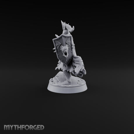 Holding the Line Vampire Guard Miniature for Dungeons and Dragons, Pathfinder or other TTRPGs
