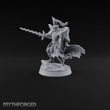 Holding the Line Vampire Guard Miniature for Dungeons and Dragons, Pathfinder or other TTRPGs