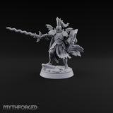 Holding the Line Vampire Guard Miniature for Dungeons and Dragons, Pathfinder or other TTRPGs