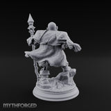 Risen and Roaring Undead Dwarf Warrior B