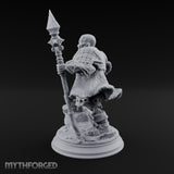 Risen and Roaring Undead Dwarf Warrior B