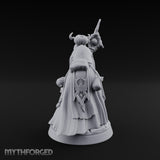 Crooked Staff Clutching Demon Hag Miniature for Dungeons and Dragons, Pathfinder or other TTRPGs