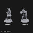 Cross Bound Shackled Human Prisoners Miniature for Dungeons and Dragons, Pathfinder or other TTRPGs