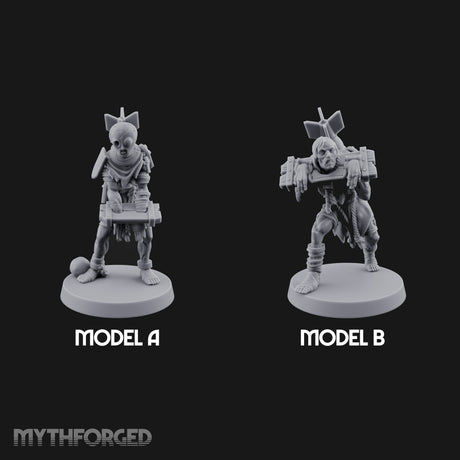 Cross Bound Shackled Human Prisoners Miniature for Dungeons and Dragons, Pathfinder or other TTRPGs