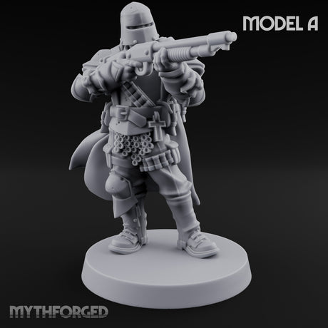 Cross Emblazoned Gun Bearing Ashen Trooper A gallery 2