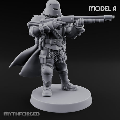 Cross Emblazoned Gun Bearing Ashen Trooper A gallery 3