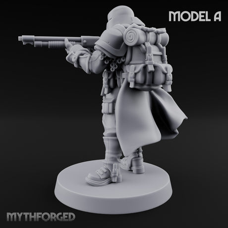 Cross Emblazoned Gun Bearing Ashen Trooper A gallery 7