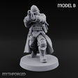 Cross Emblazoned Gun Bearing Ashen Trooper B