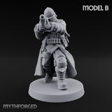 Cross Emblazoned Gun Bearing Ashen Trooper B