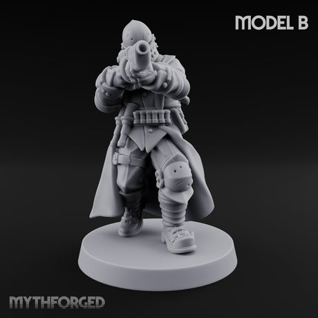 Cross Emblazoned Gun Bearing Ashen Trooper B gallery 1