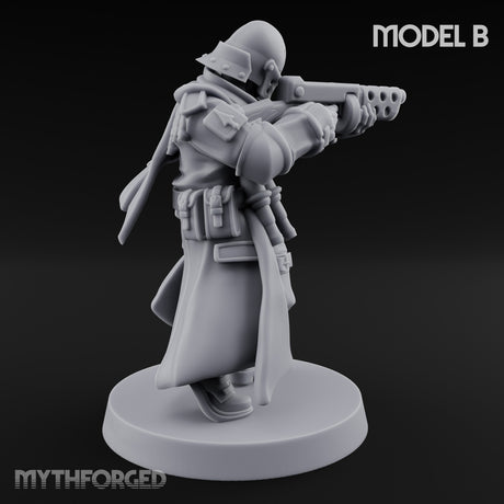 Cross Emblazoned Gun Bearing Ashen Trooper B gallery 4