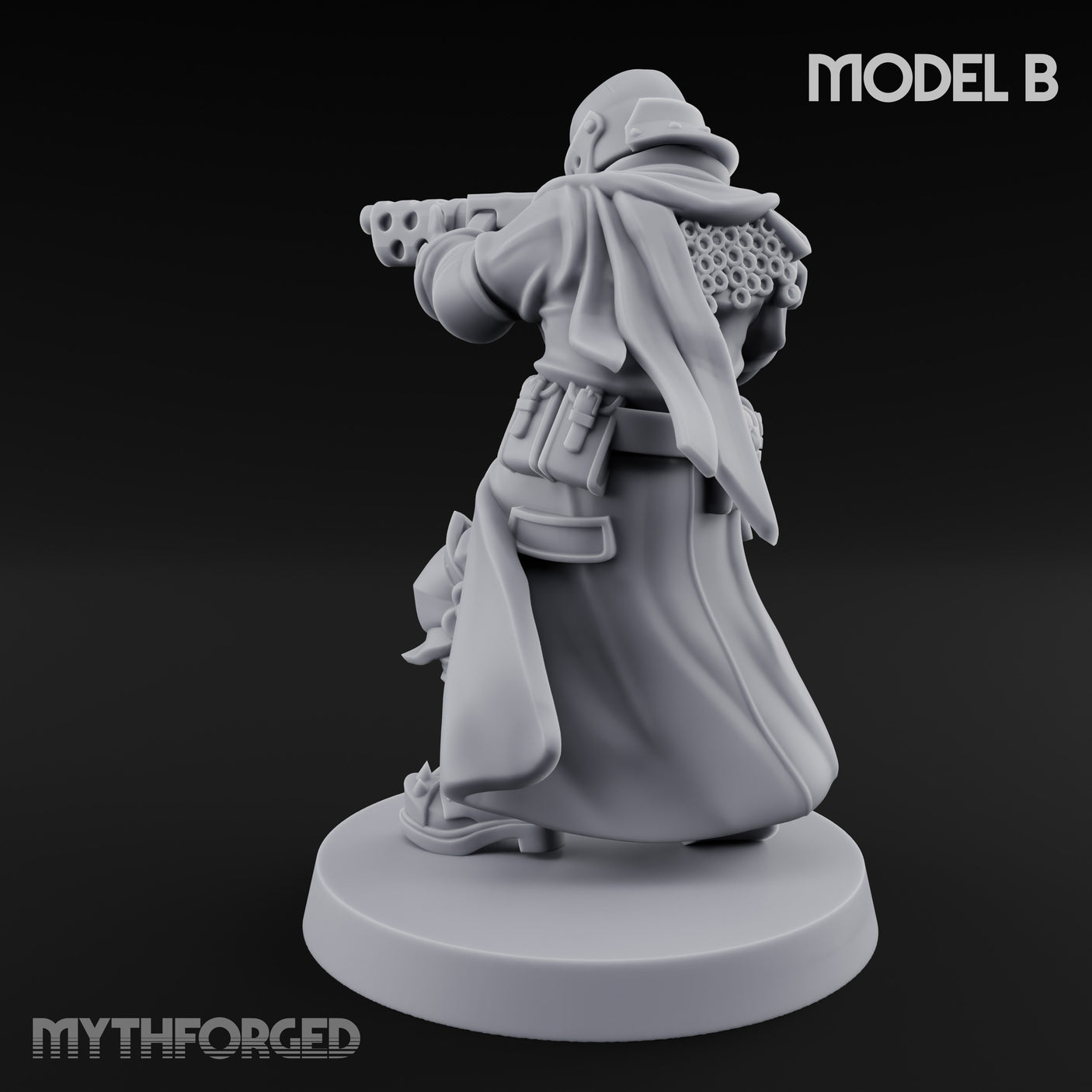 Cross Emblazoned Gun Bearing Ashen Trooper B gallery 6
