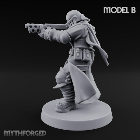Cross Emblazoned Gun Bearing Ashen Trooper B gallery 7