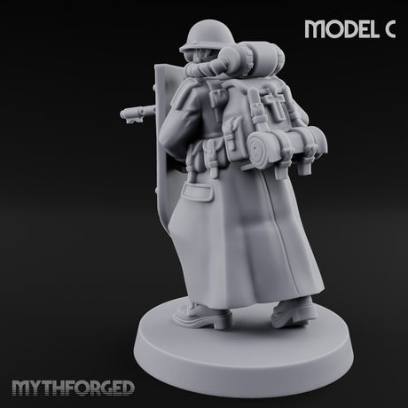 Cross Emblazoned Gun Bearing Ashen Trooper C gallery 6