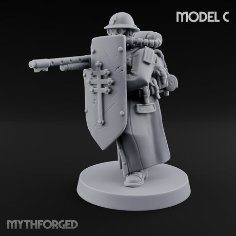 Cross Emblazoned Gun Bearing Ashen Trooper C gallery 8