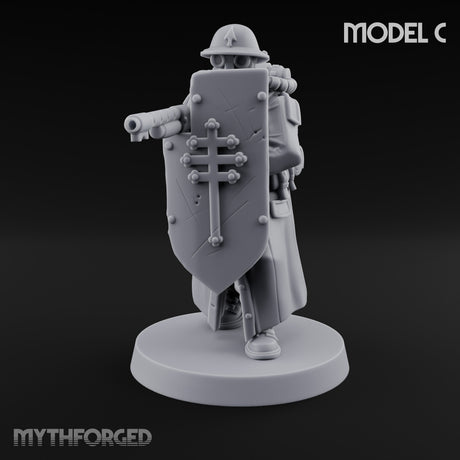 Cross Emblazoned Gun Bearing Ashen Trooper C gallery 9