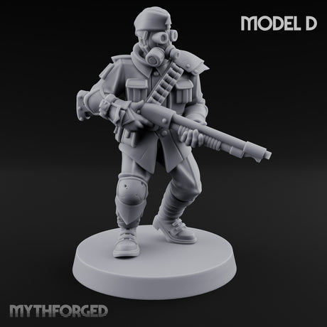 Cross Emblazoned Gun Bearing Ashen Trooper D gallery 2