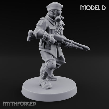 Cross Emblazoned Gun Bearing Ashen Trooper D gallery 3