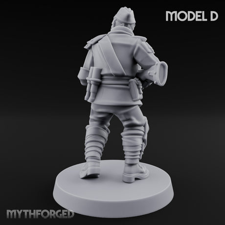 Cross Emblazoned Gun Bearing Ashen Trooper D gallery 5