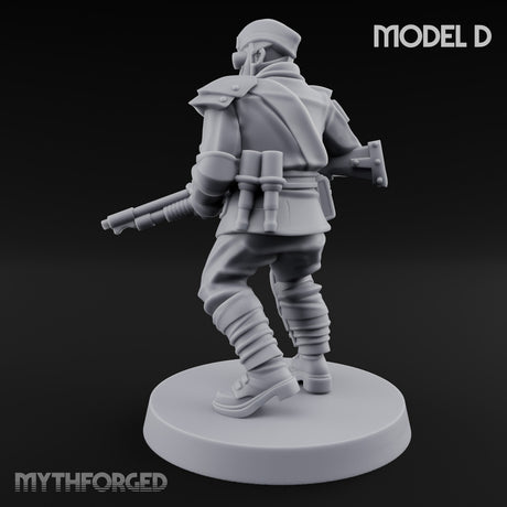 Cross Emblazoned Gun Bearing Ashen Trooper D gallery 6
