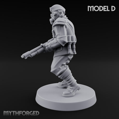 Cross Emblazoned Gun Bearing Ashen Trooper D gallery 7