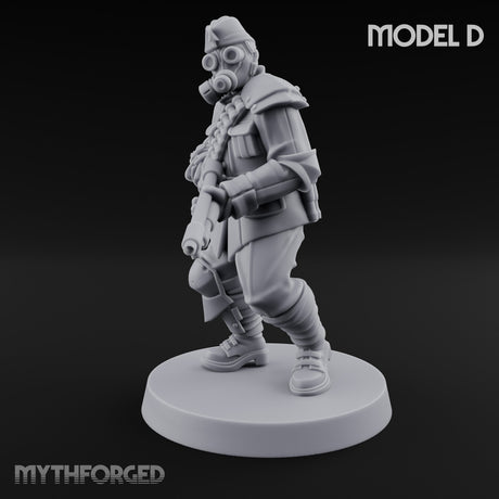 Cross Emblazoned Gun Bearing Ashen Trooper D gallery 8