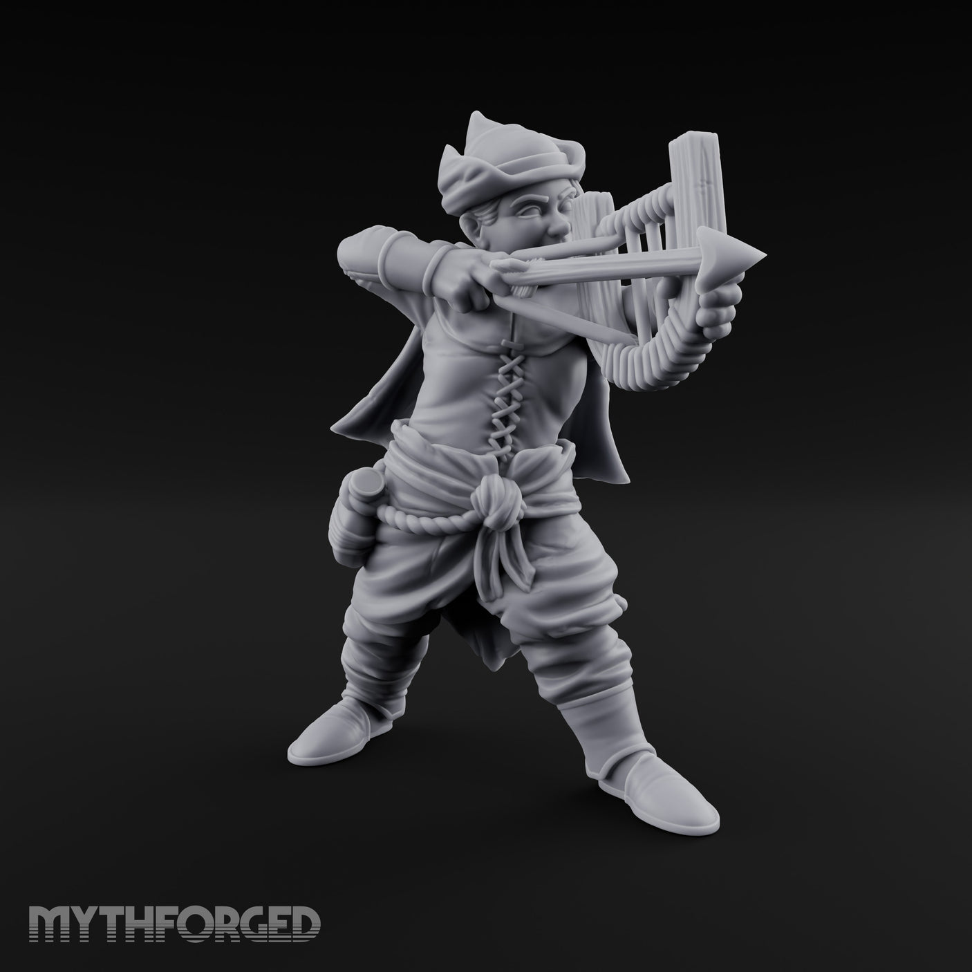 Crossbow Aiming Dwarf Ranger