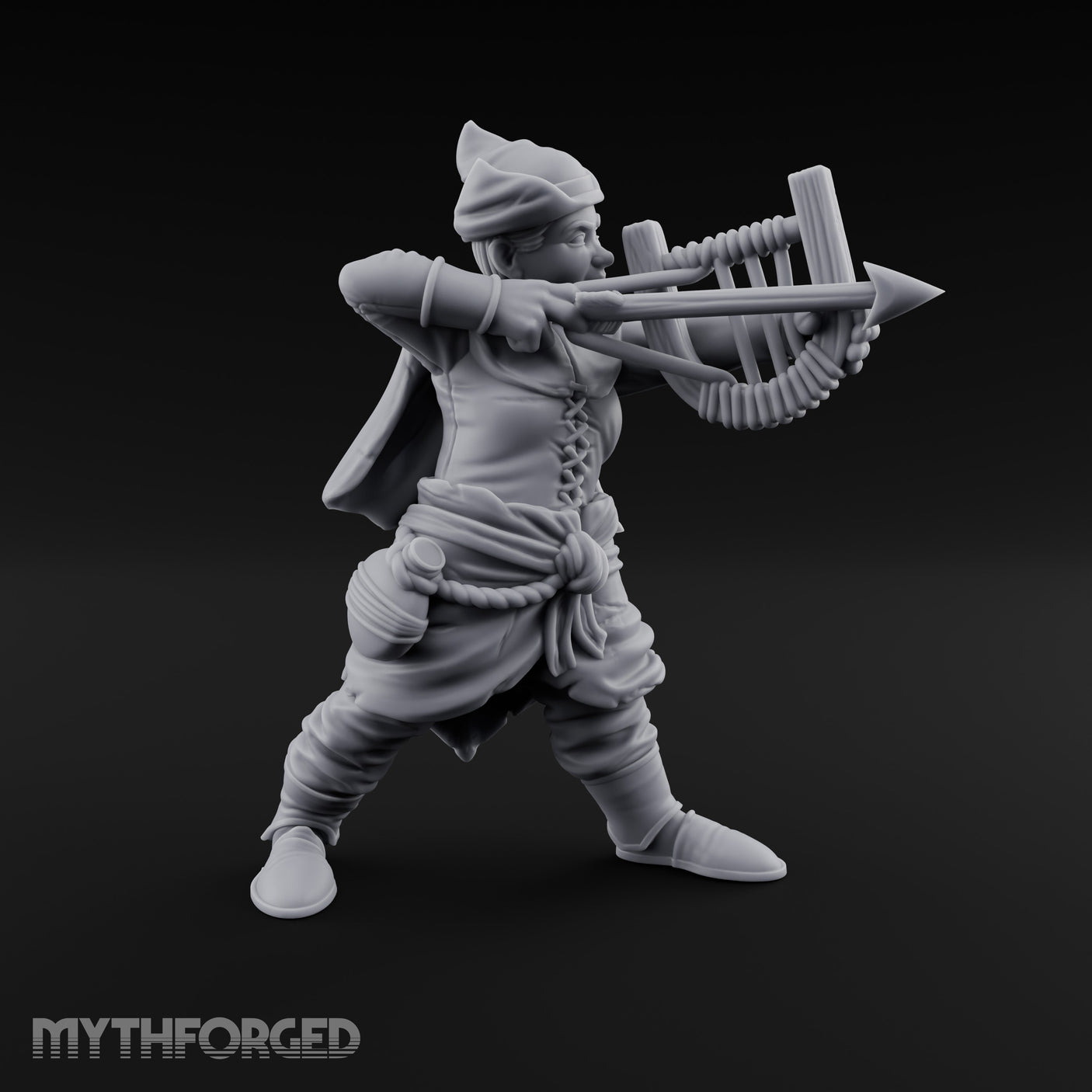 Crossbow Aiming Dwarf Ranger gallery 2
