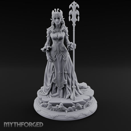 Crown And Staff Wielding Elf Queen gallery 1
