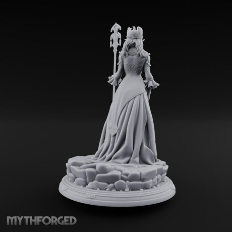 Crown And Staff Wielding Elf Queen gallery 10