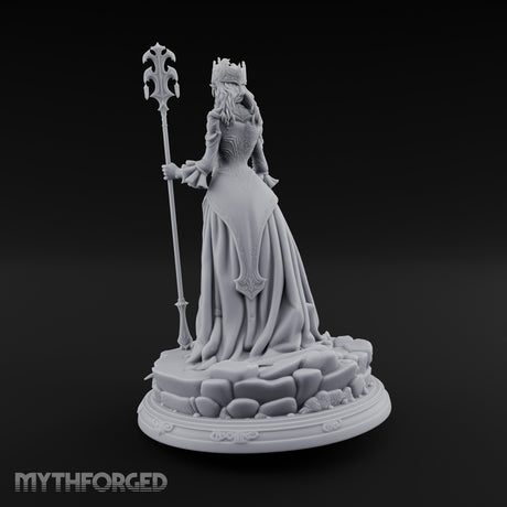Crown And Staff Wielding Elf Queen gallery 12