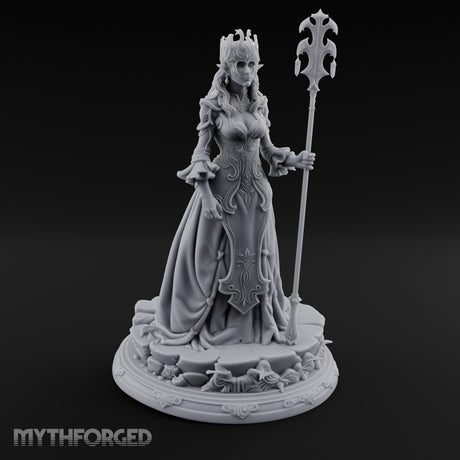 Crown And Staff Wielding Elf Queen gallery 4