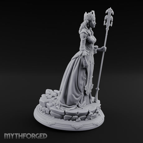 Crown And Staff Wielding Elf Queen gallery 6