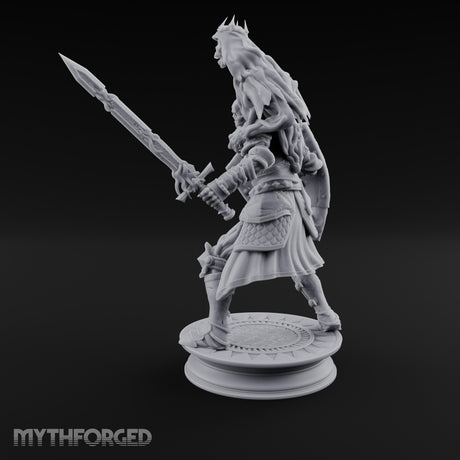 Crown Wearing Sword Thrusting Skeleton King gallery 12