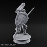 Crown Wearing Sword Thrusting Skeleton King gallery 6