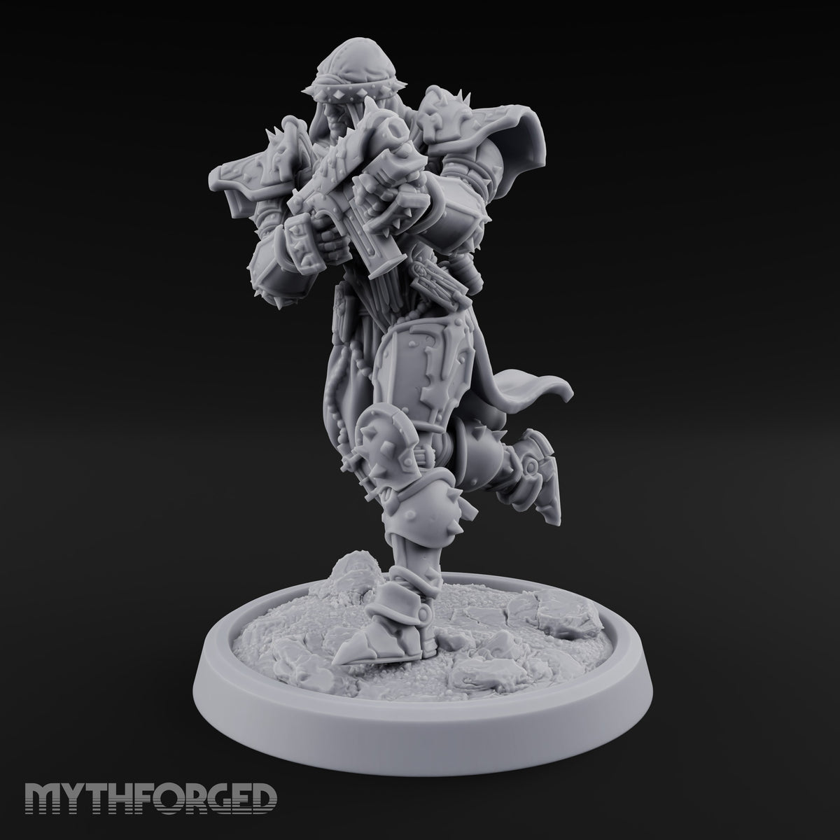 Faith Loaded, Rosary Wound Human Armoured Warrior B