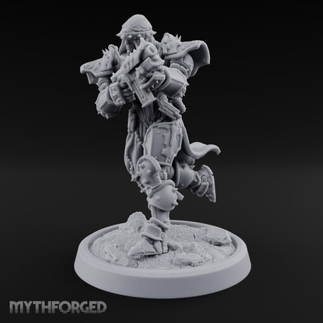 Faith Loaded, Rosary Wound Human Armoured Warrior B