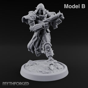 Faith Loaded, Rosary Wound Human Armoured Warrior B