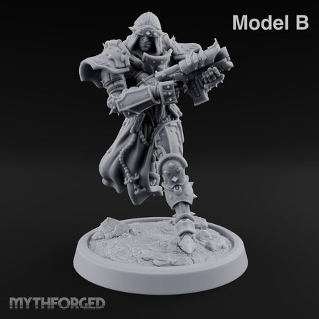 Faith Loaded, Rosary Wound Human Armoured Warrior B