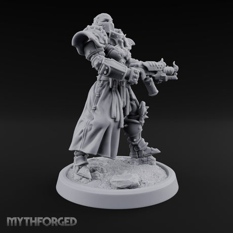Faith Loaded, Rosary Wound Human Armoured Warrior C — FX